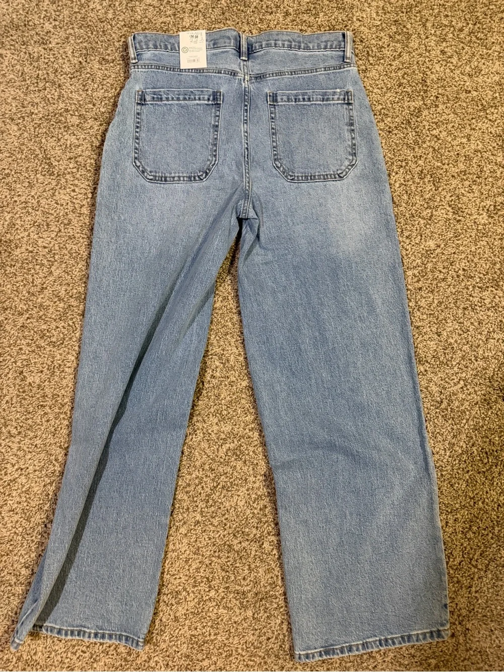 Time and Tru Light Blue Straight Leg Jeans